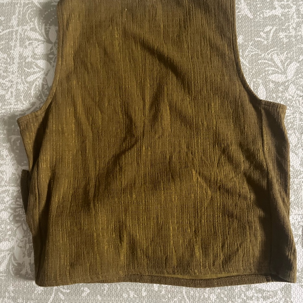 Madewell Texture and Thread Tie Front Wrap Top - Picture 2 of 2